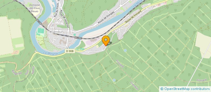 localisation de l'entreprise SFJ IMMO  LIVERDUN