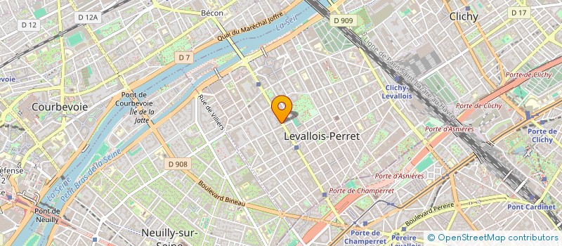 localisation de l'entreprise SFJ-STAR CONSULTING à LEVALLOIS-PERRET