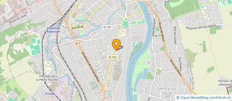 localisation de l'entreprise SFK CONNECT à CORBEIL-ESSONNES