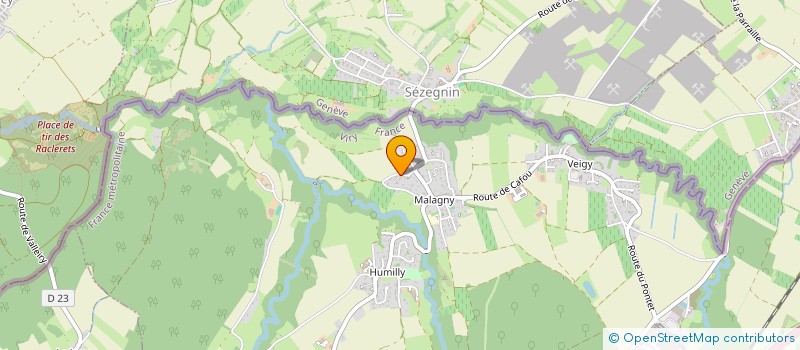 localisation de l'entreprise SFK PATRIMOINE  VIRY