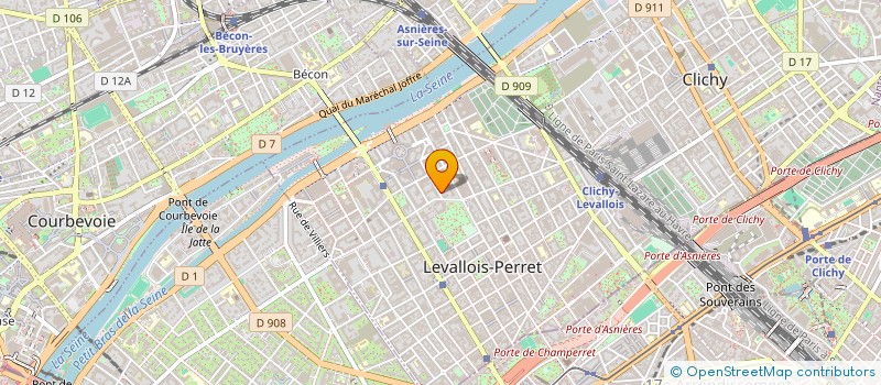 localisation de l'entreprise SFL à LEVALLOIS-PERRET