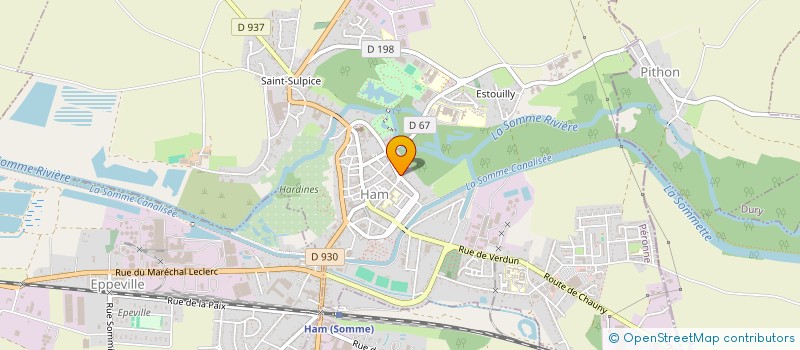localisation de l'entreprise SFL à HAM