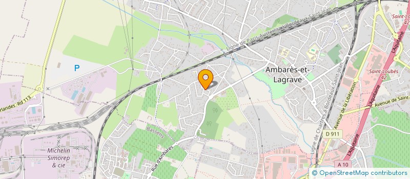 localisation de l'entreprise SFL  AMBARES-ET-LAGRAVE