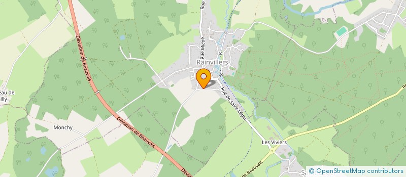 localisation de l'entreprise SFL  RAINVILLERS