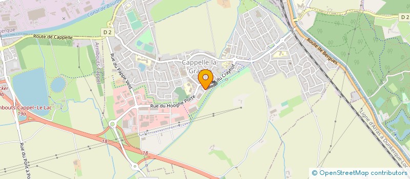 localisation de l'entreprise SFL SOCIETE FINANCIERE LELEU à CAPPELLE-LA-GRANDE