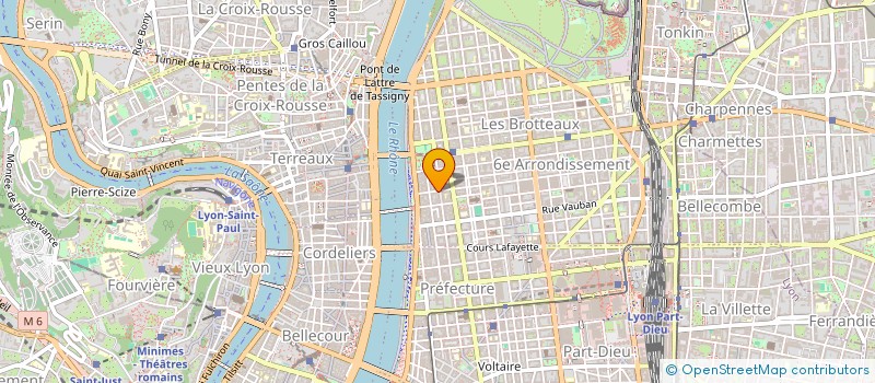 localisation de l'entreprise SFL - SOCIETE FONCIERE LYONNAISE  LYON