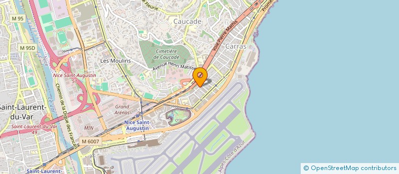 localisation de l'entreprise SFM à NICE