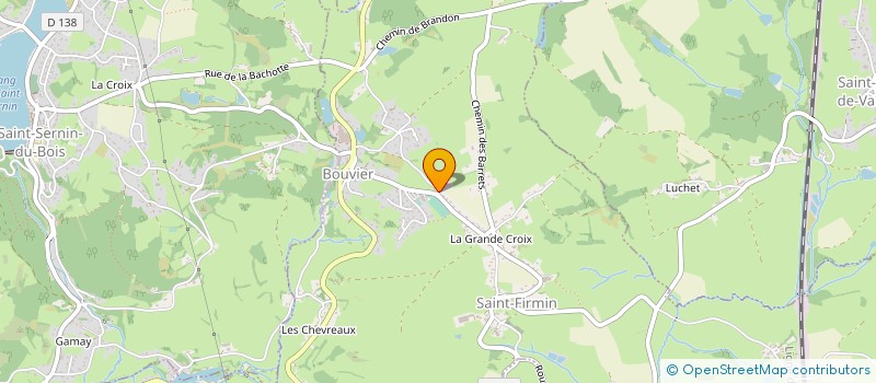 localisation de l'entreprise SFM à SAINT-FIRMIN