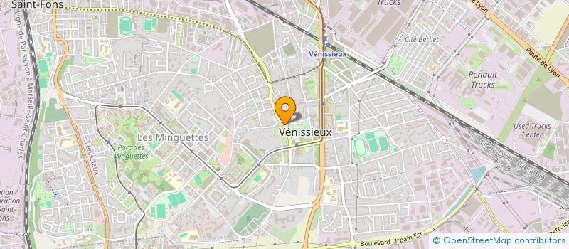 localisation de l'entreprise SFM  VENISSIEUX