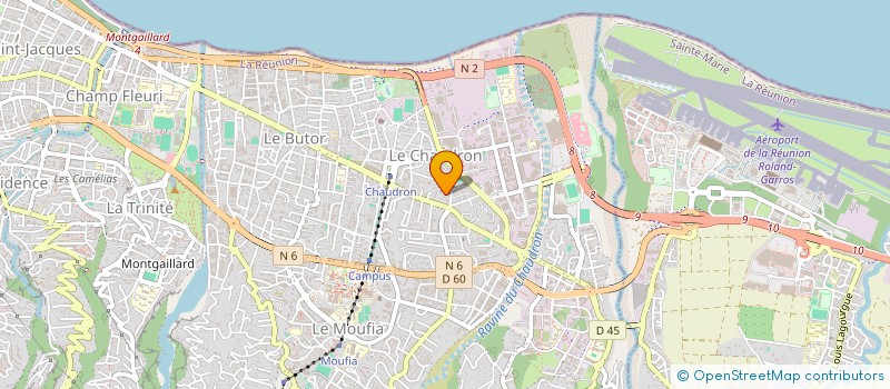 localisation de l'entreprise SFM BTP à SAINT-DENIS
