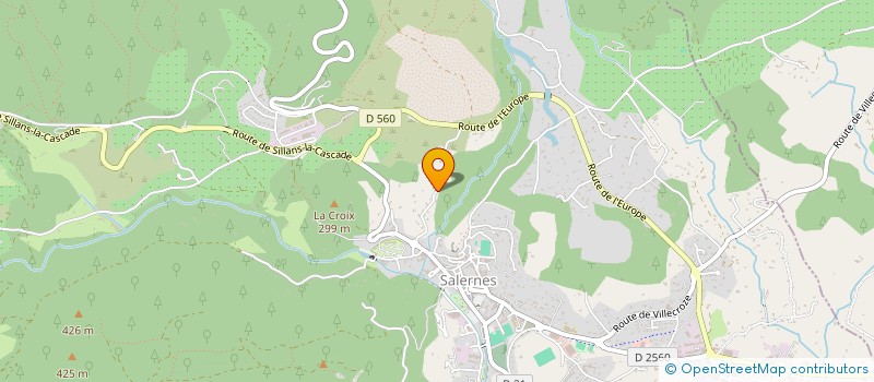 localisation de l'entreprise SFM-E  SALERNES