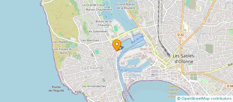 localisation de l'entreprise SFM & JPM à LES SABLES D'OLONNE