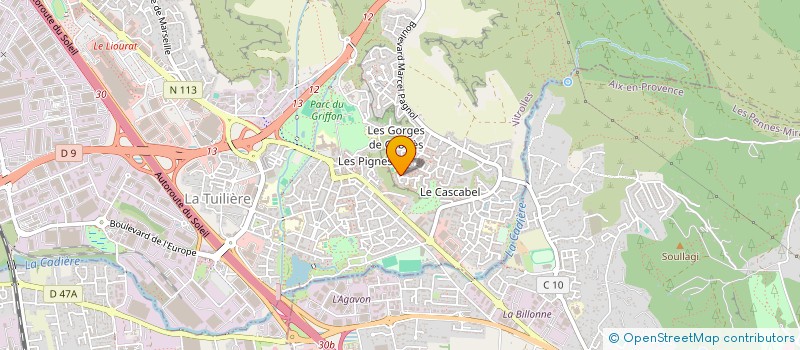 localisation de l'entreprise SFM SOCIETE FRANCAISE DE MENUISERIE à VITROLLES