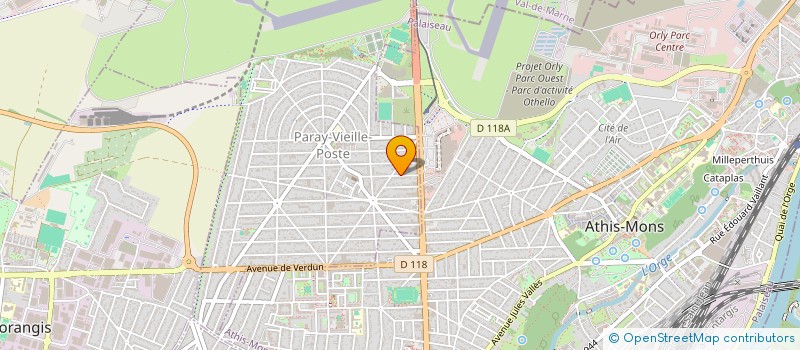 localisation de l'entreprise SFMA à PARAY-VIEILLE-POSTE
