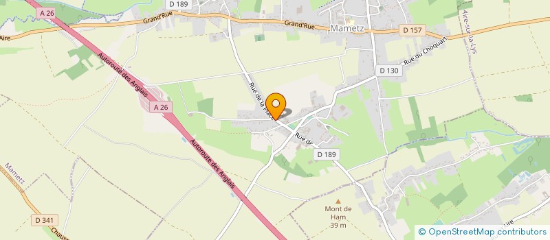 localisation de l'entreprise SFMCSD  MAMETZ