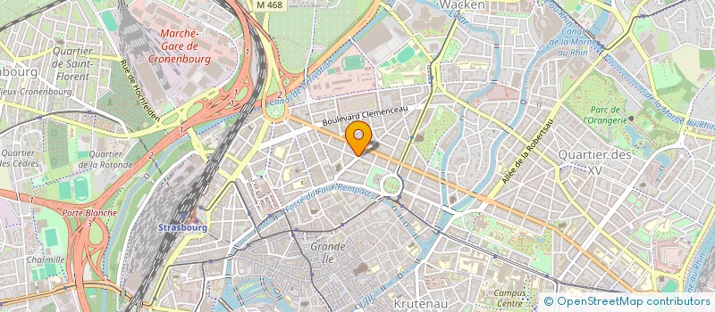 localisation de l'entreprise SFMF  STRASBOURG