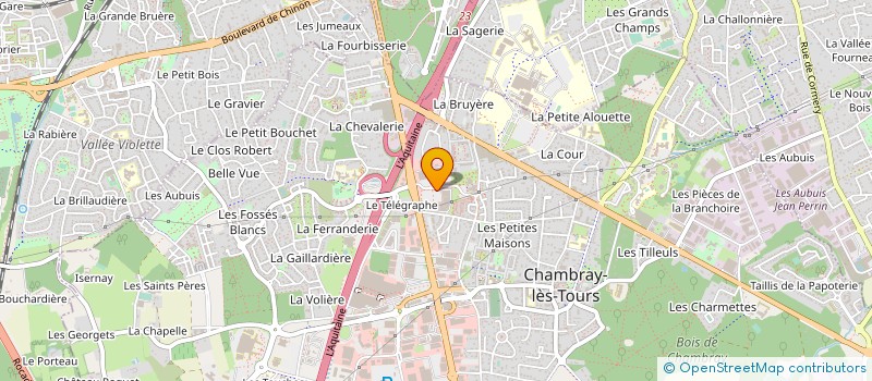 localisation de l'entreprise SFMG 7 à CHAMBRAY-LES-TOURS