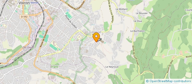 localisation de l'entreprise SFMJ  COUBLEVIE