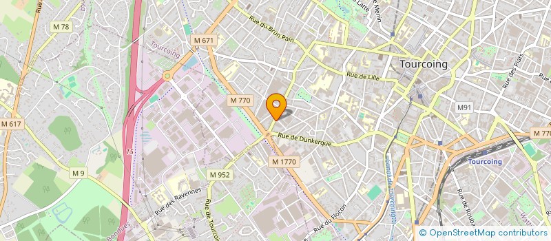 localisation de l'entreprise SFMMO  TOURCOING