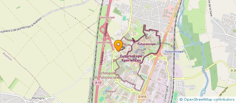 localisation de l'entreprise SFMS INTERNATIONAL  CHASSENEUIL-DU-POITOU