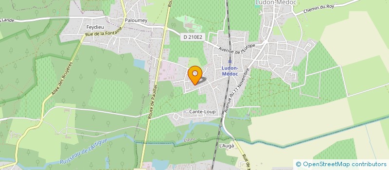 localisation de l'entreprise SFMTP  LUDON-MEDOC