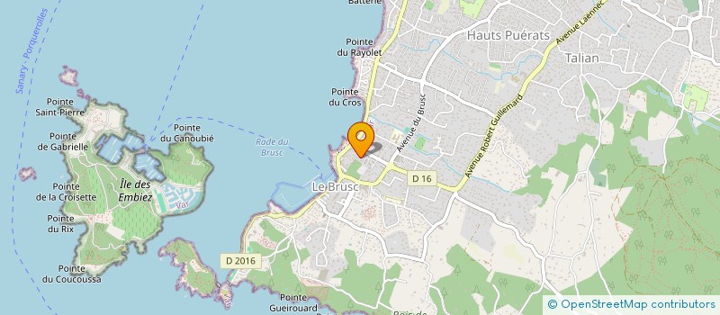 localisation de l'entreprise SFN MEDIA SARL à SIX-FOURS-LES-PLAGES