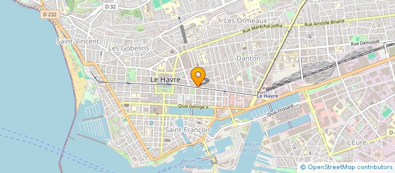 localisation de l'entreprise SFO PROMOTION à LE HAVRE