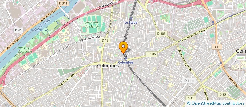 localisation de l'entreprise SFOR CONSULTING  COLOMBES