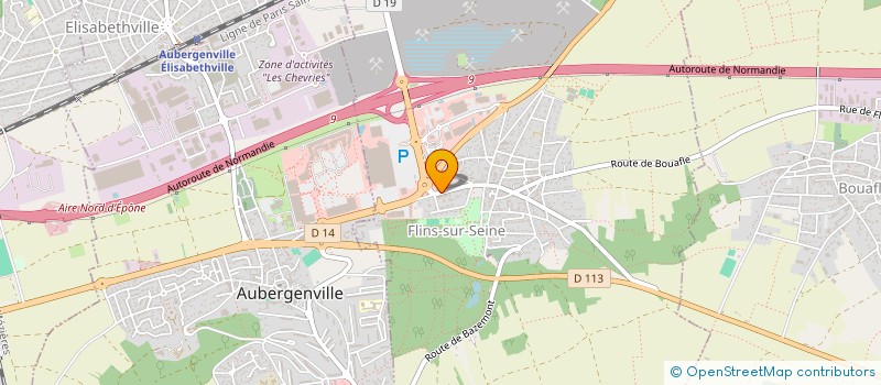 localisation de l'entreprise SFOR SECURITE  FLINS-SUR-SEINE