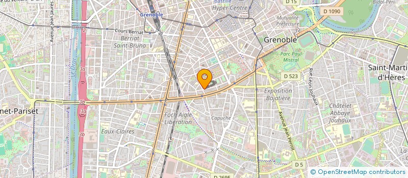 localisation de l'entreprise SFORZAVS à GRENOBLE