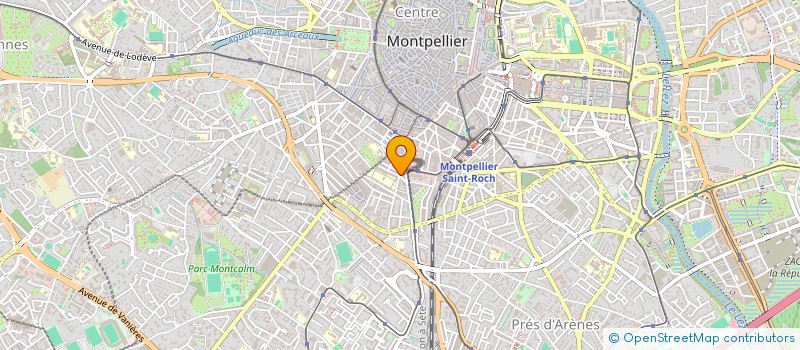 localisation de l'entreprise SFP à MONTPELLIER