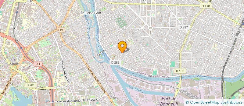 localisation de l'entreprise SFP à SAINT-MAUR-DES-FOSSES