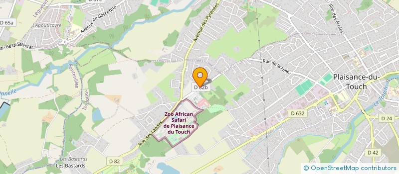 localisation de l'entreprise SFP LAVAGE  PLAISANCE-DU-TOUCH