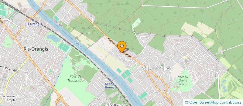 localisation de l'entreprise SFP LES BORDES à SOISY-SUR-SEINE