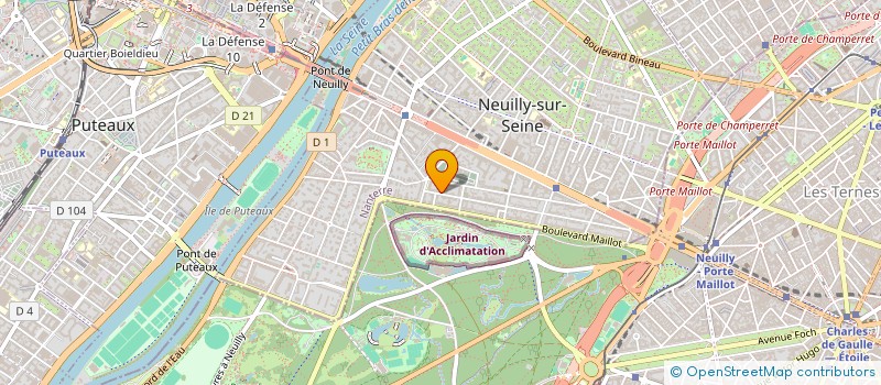 localisation de l'entreprise SFPFPLARL DROUARD à NEUILLY-SUR-SEINE