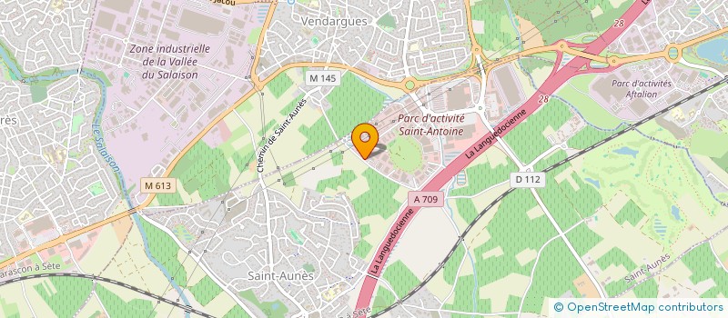localisation de l'entreprise SFPP DISTRIBUTION à SAINT-AUNES