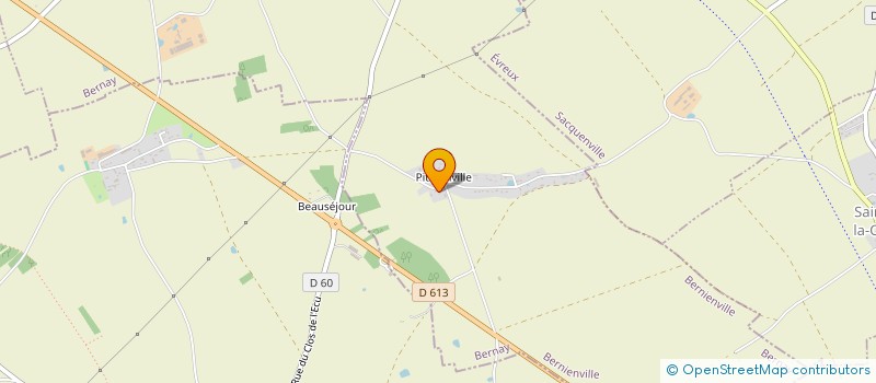 localisation de l'entreprise SFSM  BERNIENVILLE