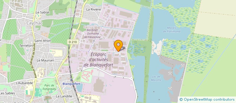 localisation de l'entreprise SFT à BLANQUEFORT