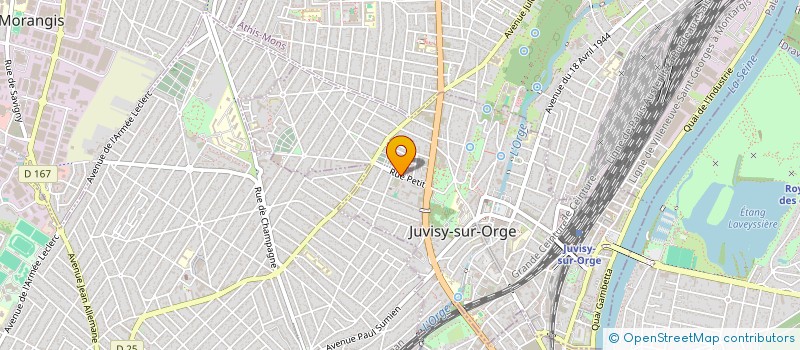 localisation de l'entreprise SFT à JUVISY SUR ORGE