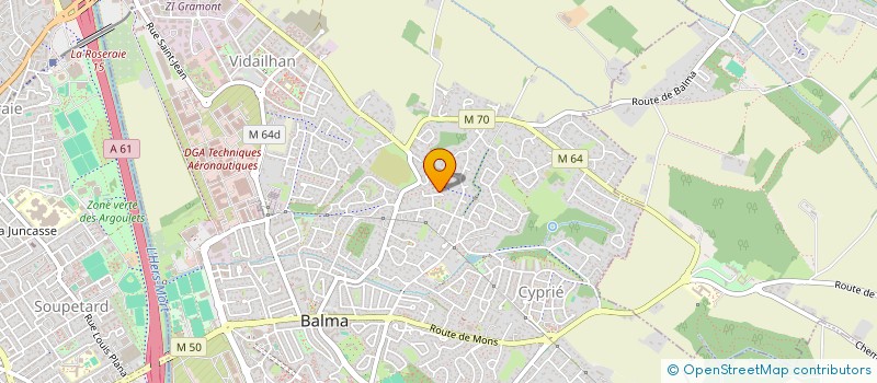 localisation de l'entreprise SFT  BALMA