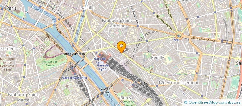 localisation de l'entreprise SFT PARIS EST à PARIS