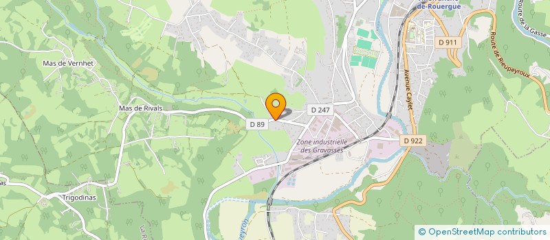 localisation de l'entreprise SFT SUD à VILLEFRANCHE-DE-ROUERGUE