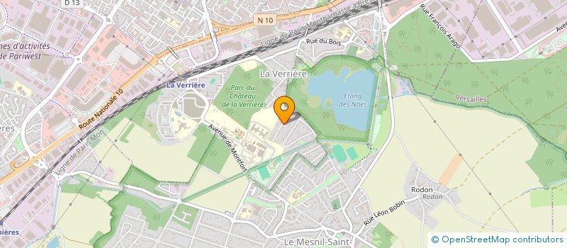 localisation de l'entreprise SFT3  LA VERRIERE