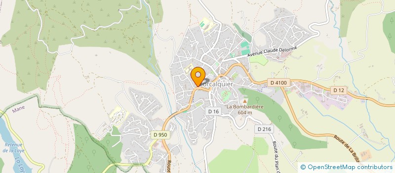 localisation de l'entreprise SFTA à FORCALQUIER