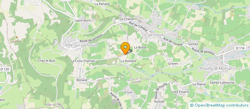localisation de l'entreprise SFTC à PORTE-DES-PIERRES-DOREES