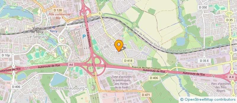 localisation de l'entreprise SFTJ GROUPE  COLLEGIEN