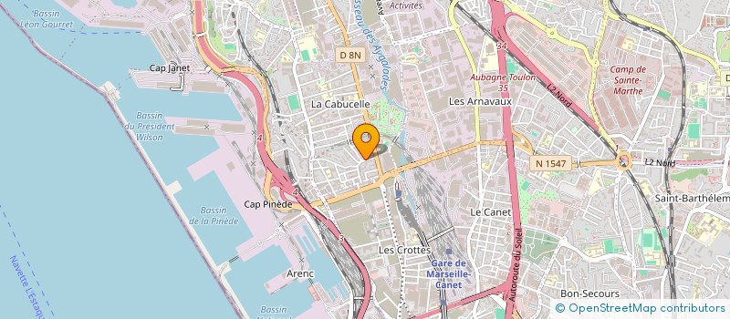 localisation de l'entreprise SFTP à MARSEILLE