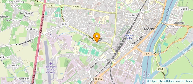 localisation de l'entreprise SFTP AMENAGEMENTS à MACON