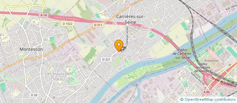 localisation de l'entreprise SFV  CARRIERES-SUR-SEINE