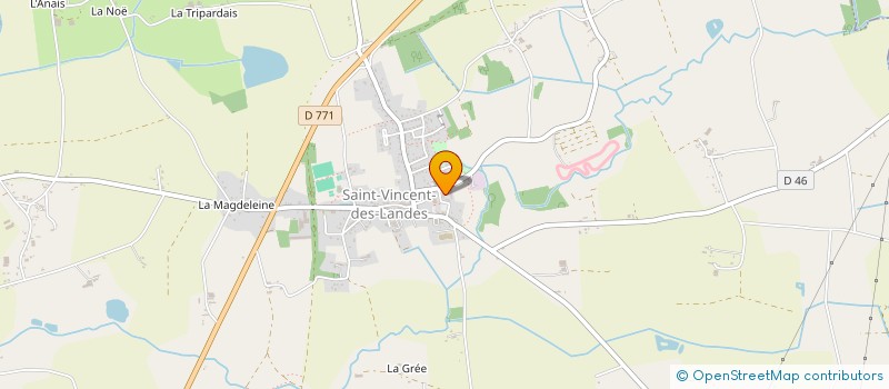 localisation de l'entreprise SFV ENVIRONNEMENT à DERVAL